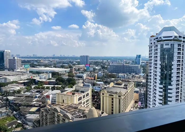 Upscale High-rise 1br - Ultra Fast Wifi - Phrom Phong *