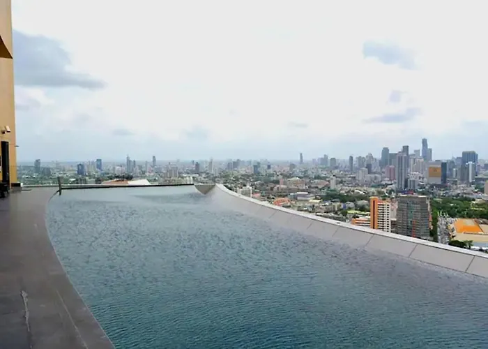 Apartment Upscale High-rise 1br - Ultra Fast Wifi - Phrom Phong *