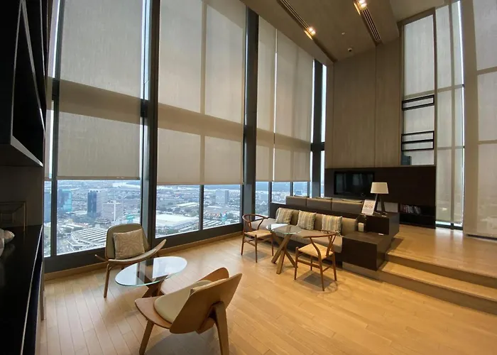 Upscale High-rise 1br - Ultra Fast Wifi - Phrom Phong Bangkok